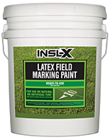 Manalapan Hardware Insl-X Latex Field Marking Paint is specifically designed for use on natural or artificial turf, concrete and asphalt, as a semi-permanent coating for line marking or artistic graphics.

Fast Drying
Water-Based Formula
Will Not Kill Grassboom